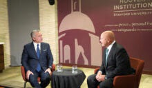 Photo of الملك في مقابلة إعلامية مع معهد هوفر: العلاقة مع الولايات المتحدة مؤسسية ومبنية على الثقة