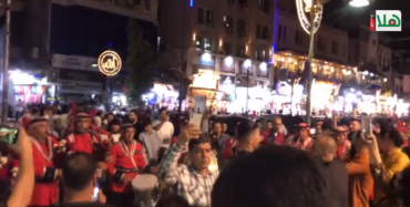 Photo of الأجواء الاحتفالية بعيد الفطر في وسط البلد بعمّان