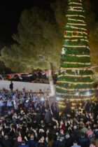 Photo of الكرك: إضاءة شجرة الميلاد تجسد روح الأخوة بين أبناء الوطن