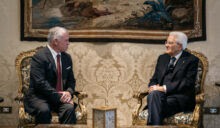 Photo of الملك يلتقي الرئيس الإيطالي في روما