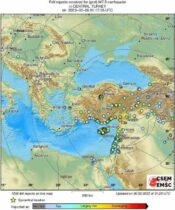 Photo of زلزال يضرب جنوبي تركيا بقوة 7.8